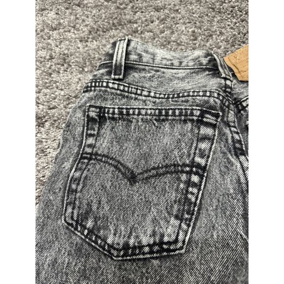 Vintage Levi's Jeans Women 7 (FITS 25x30) Denim 17501 Button Fly 501 High Rise - Picture 12 of 16